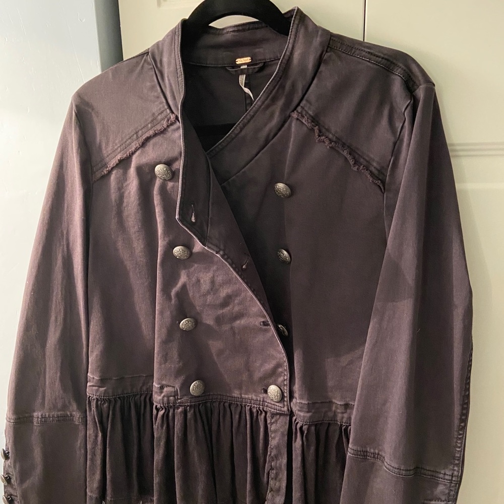 Free People Military Style Jacket
